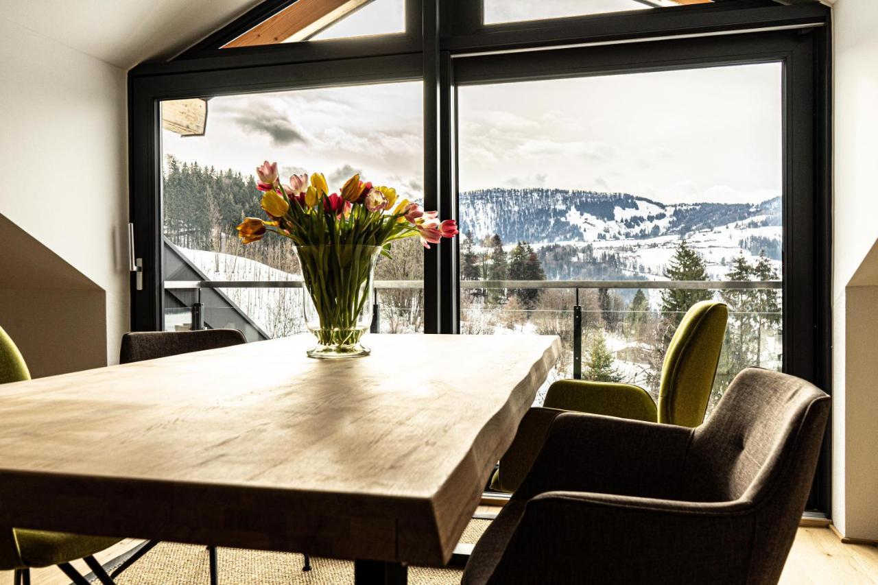 Alpenloft Ausblick Daire Oberstaufen Dış mekan fotoğraf